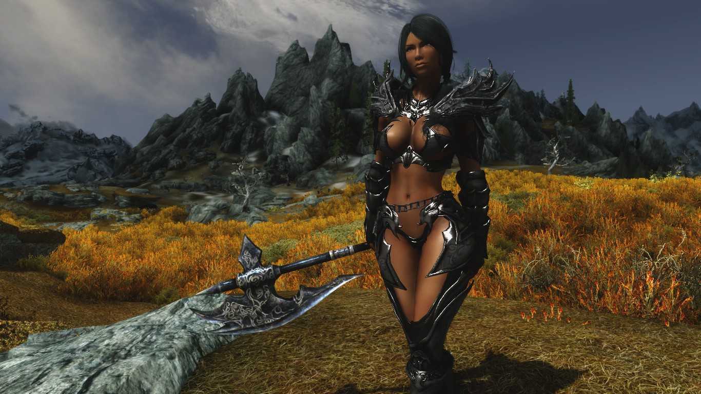 Skyrim ebony warrior got attacked by the townspeople