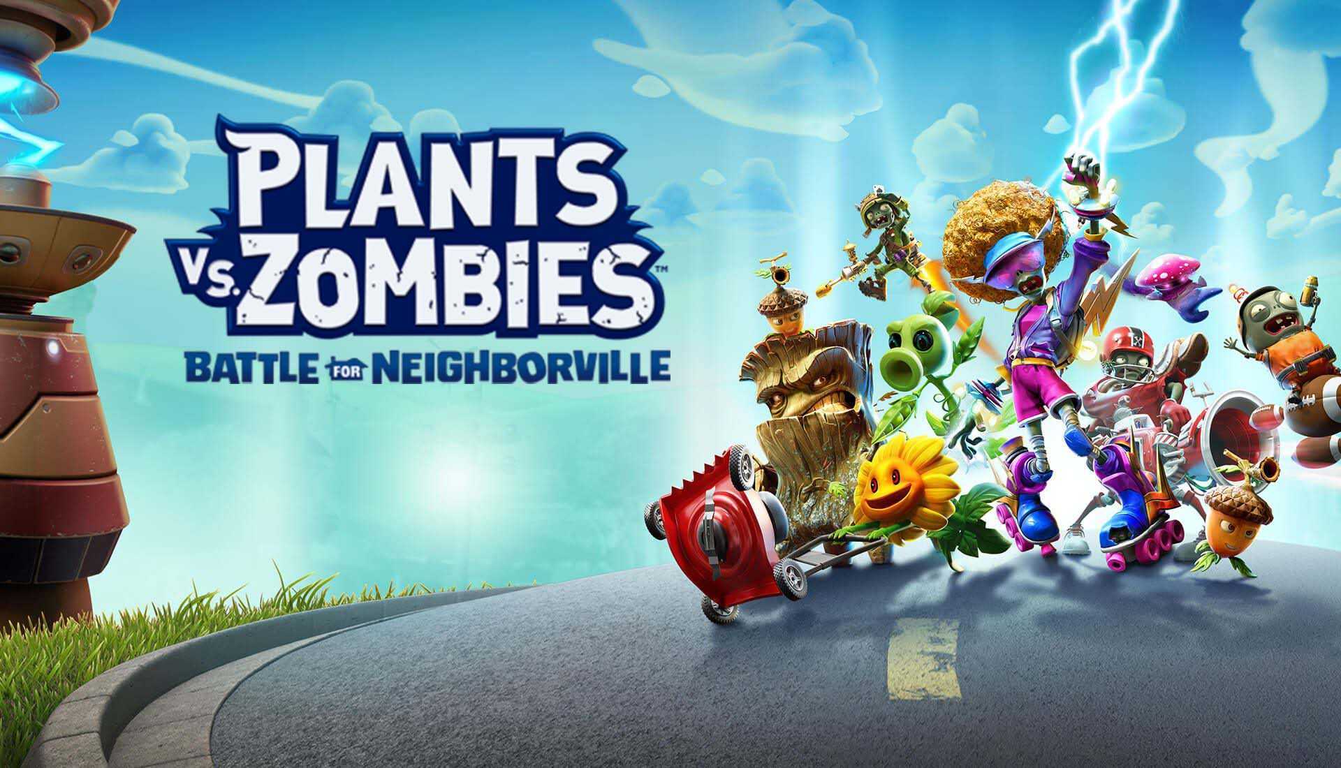 Игра битве зомби против растений. Plants vs. Zombies: Battle for Neighborville. Растения против зомби Battle for Neighborville. ПВЗ битва за нейборвиль. PVZ битва за нейборвиль.