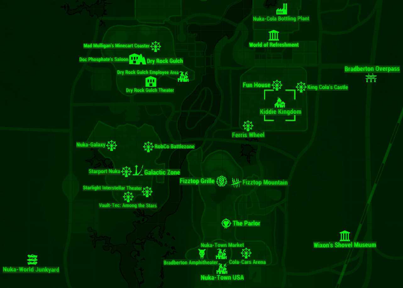 Fallout 4 map of nuka world фото 45