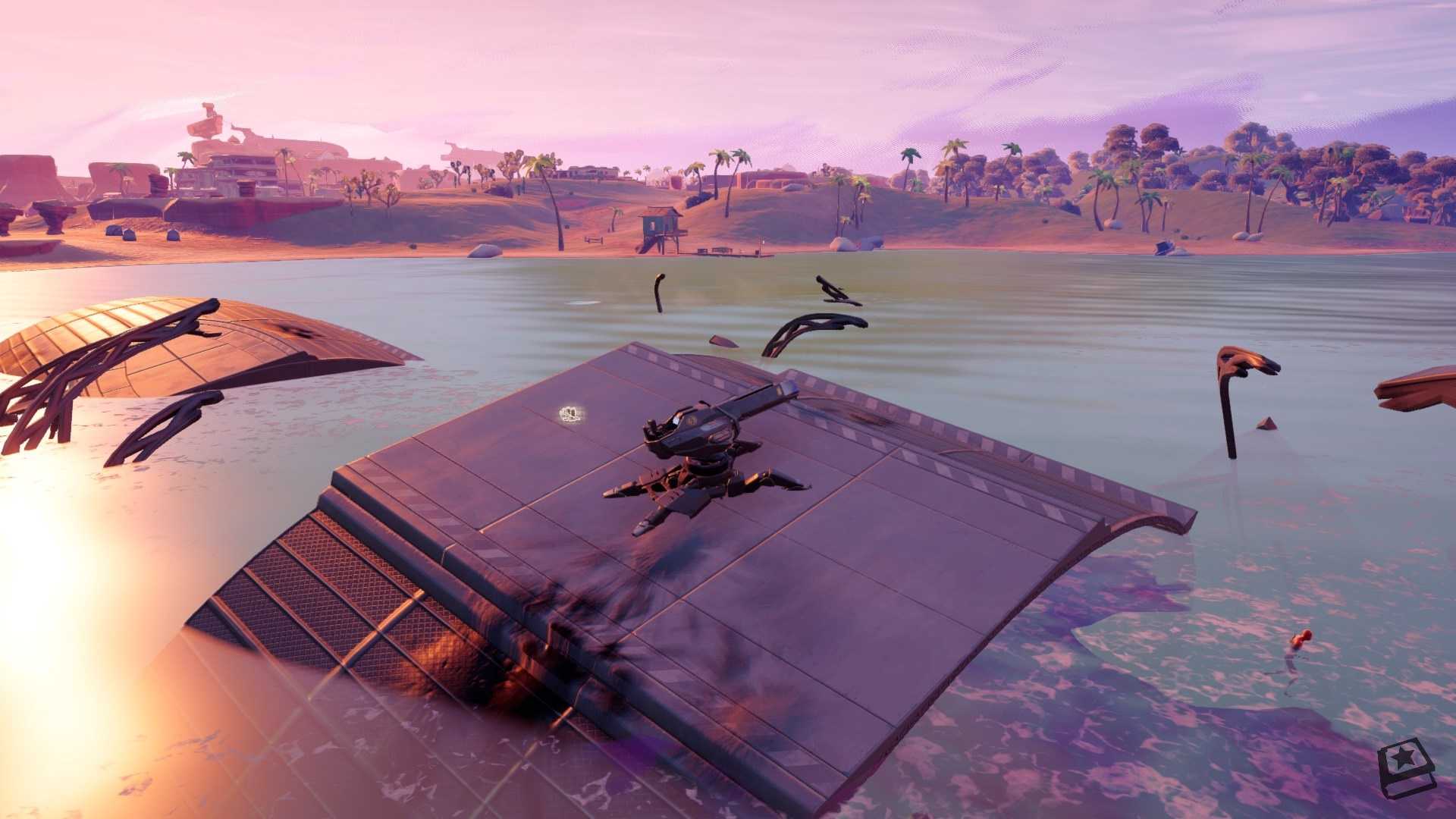 На днях в Fortnite произошло нечто крайне необычное Летающий остров раскололся на две части, а позже появился тот самый фиолетовый куб Затем прогремел сильный взрыв, ослепивший геймеров ярким светом Когда игроки смогли осмотреть местность, то обнаружили,