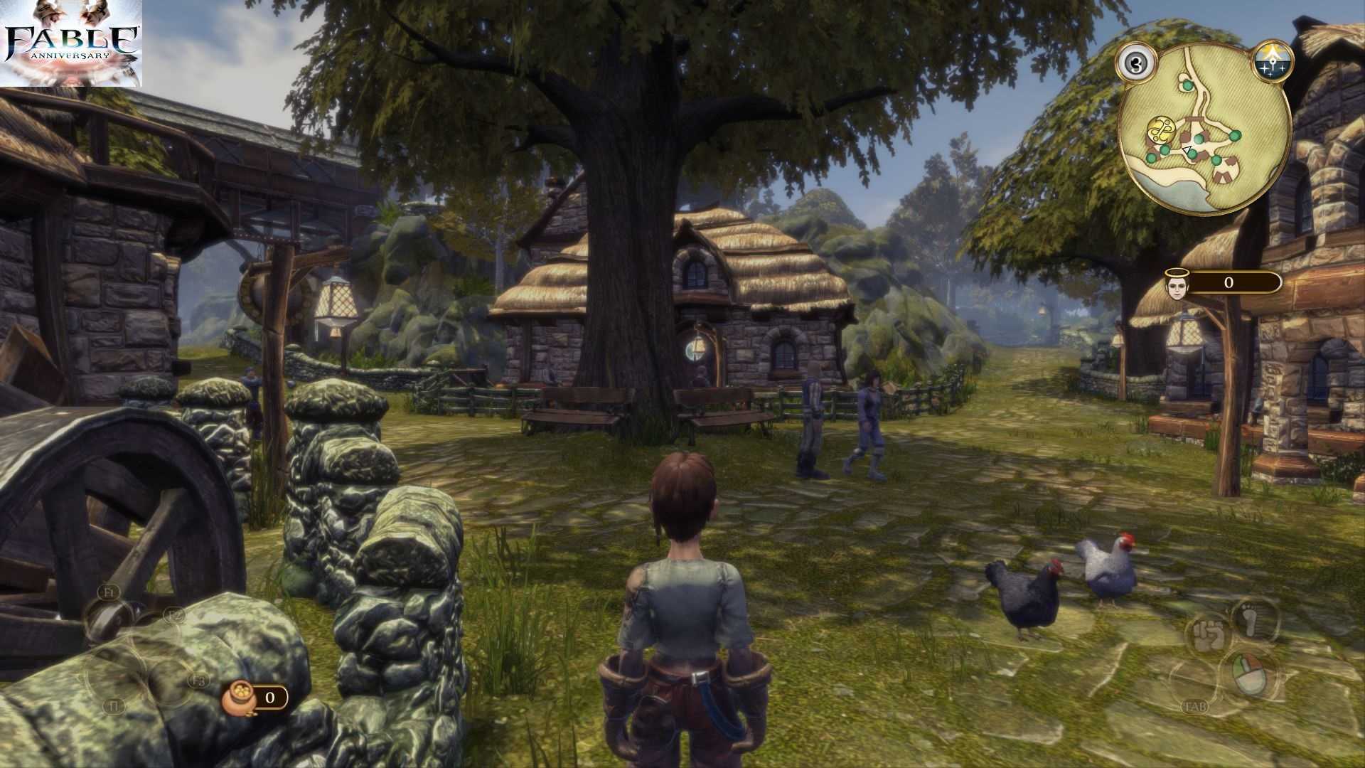 Fable cottage. Фэйбл эниверсари. Fable 2 Anniversary. Fable II Gameplay. Fable 2 ремастер.