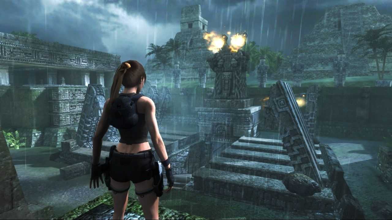 Игра Tomb Raider Underworld. Том Райдер 2008. Новая игра с девушкой