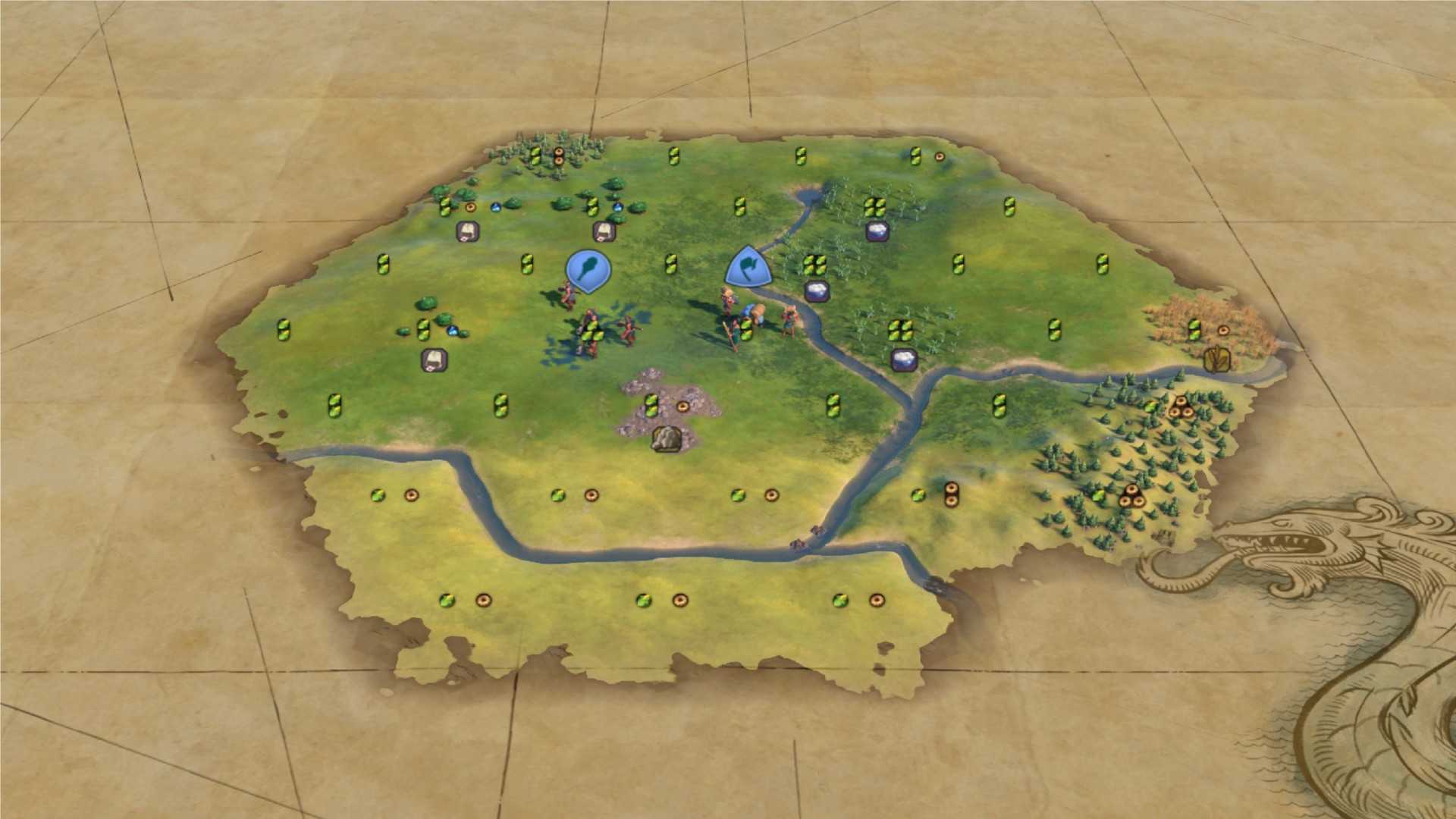 Карты в цивилизации 6