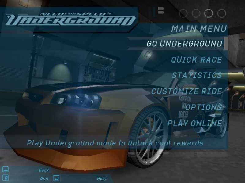 Чит коды need for speed: underground. чит коды need for speed: underground прохождение игры нфс андеграунд 1