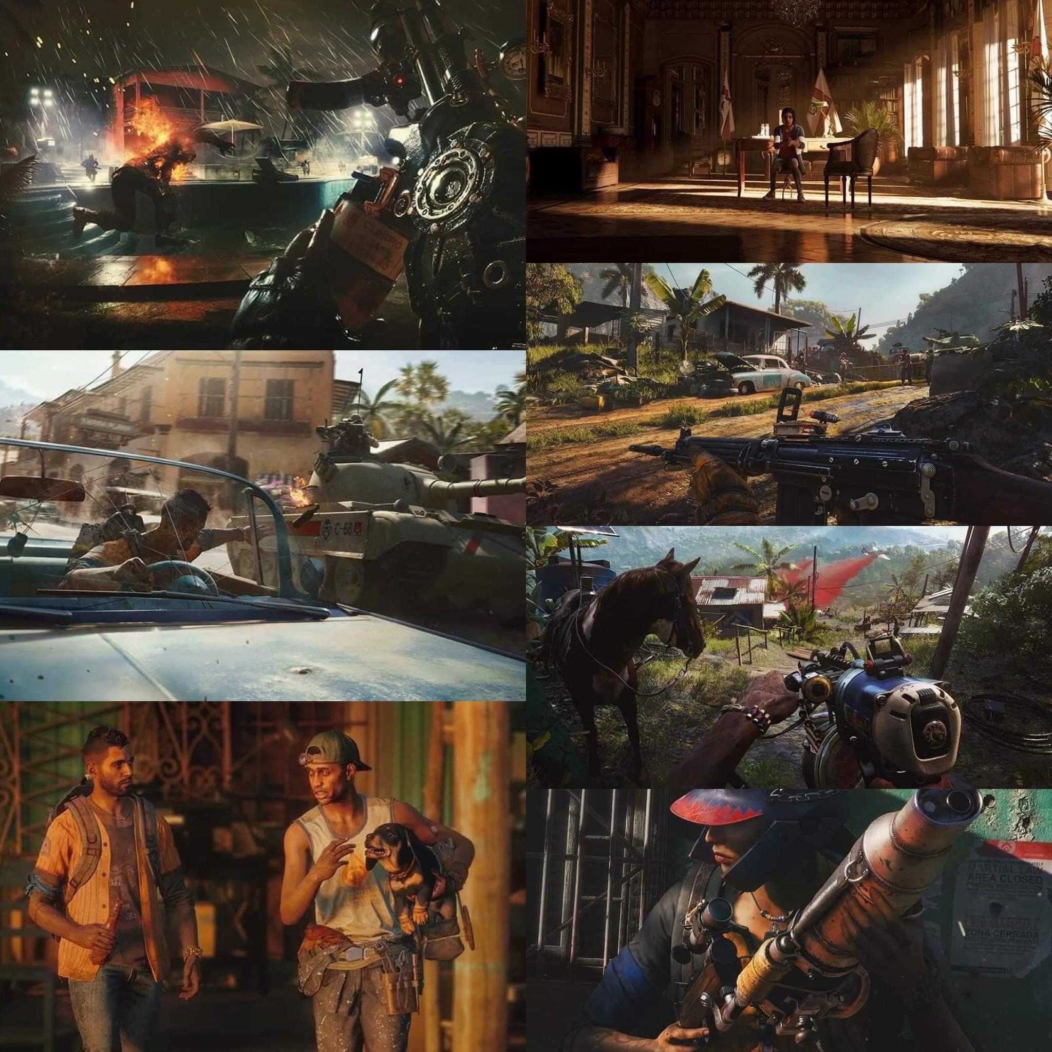 Far Cry 6. Far Cry 6 Gameplay. Фар край 6 танк. Фар край 6 город.