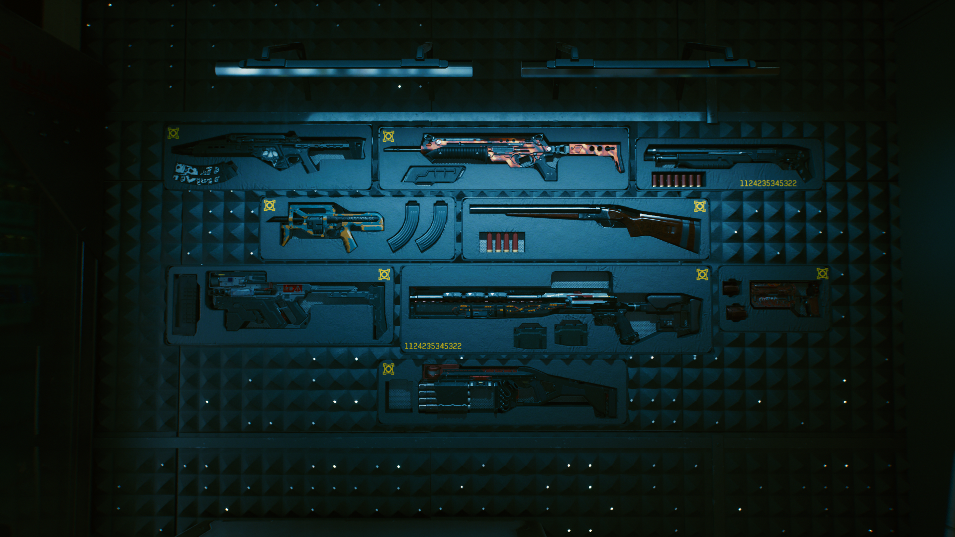 оружие из тайника cyberpunk (118) фото