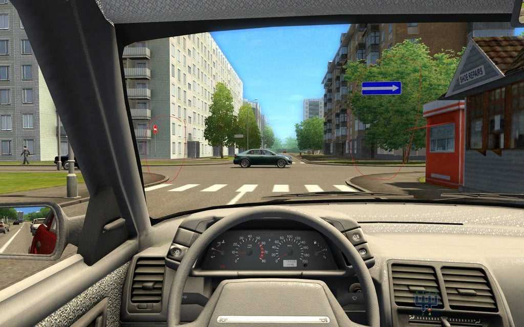 Открой city car driving