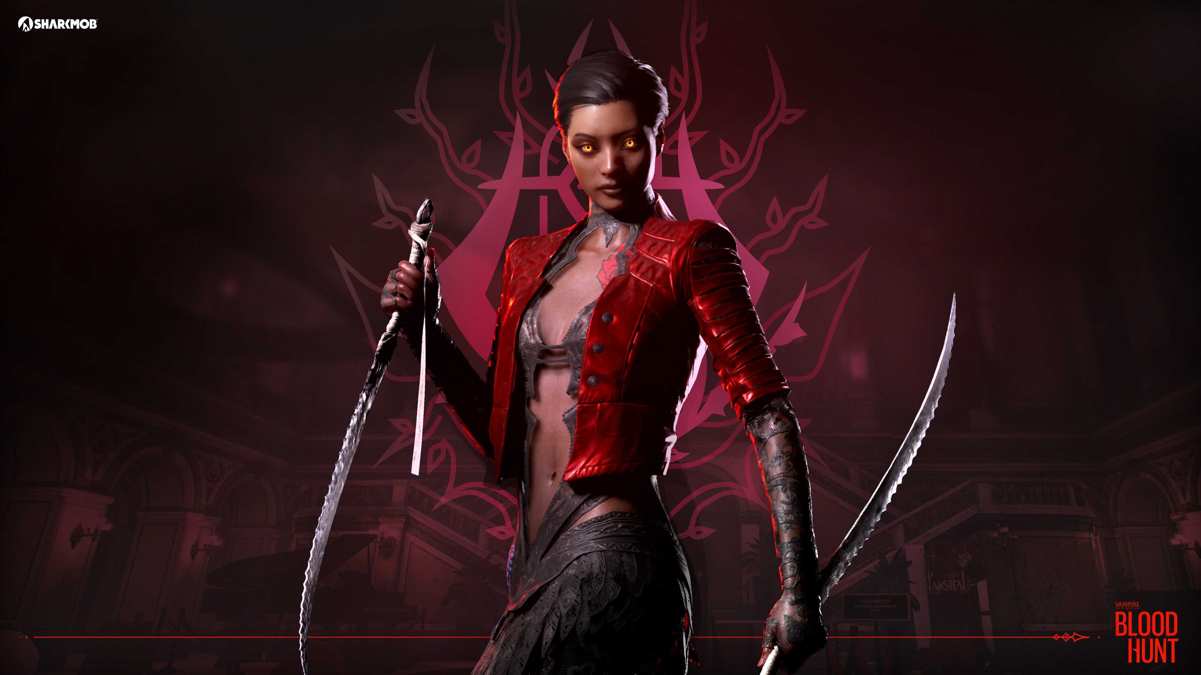 В рамках Gamescom 2021 показали трейлер вампирской королевской битвы Vampire: The Masquerade: Bloodhunt Также там назвали дату выхода игры в ранний доступ Steam